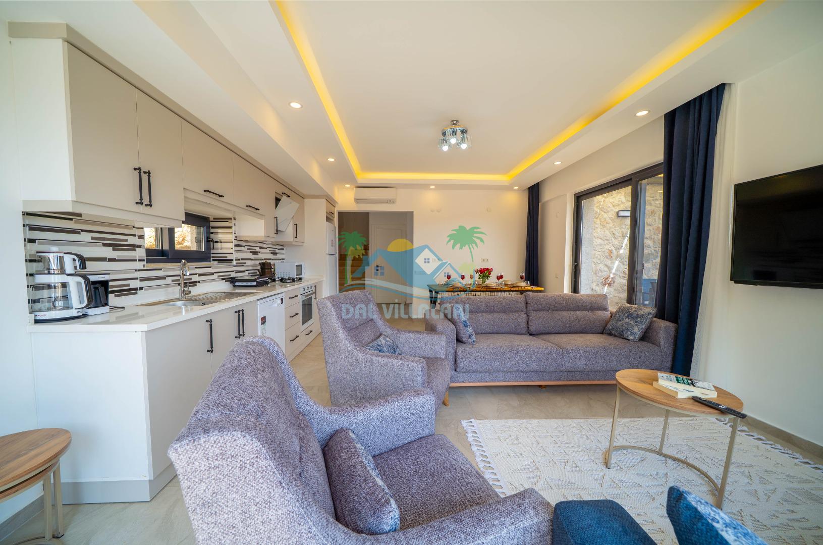 Açık Mutfak - Salon