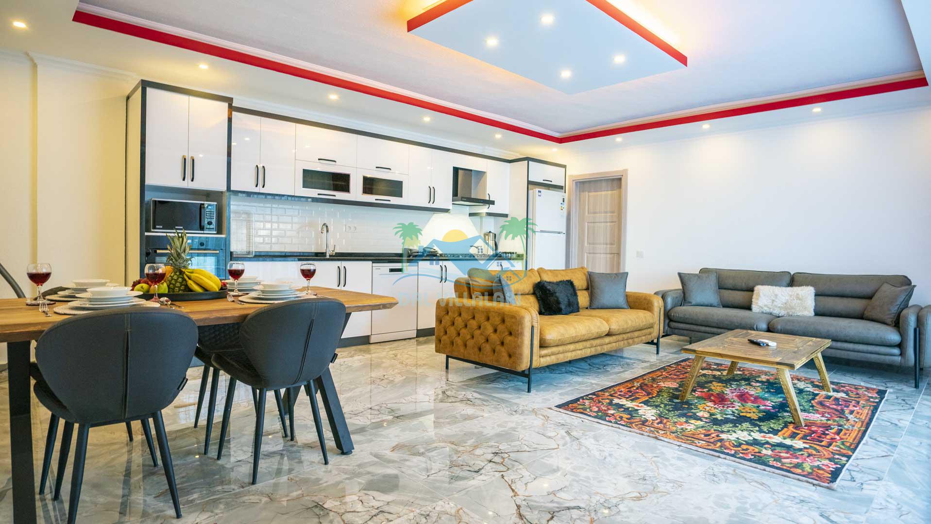 Açık Mutfak - Salon