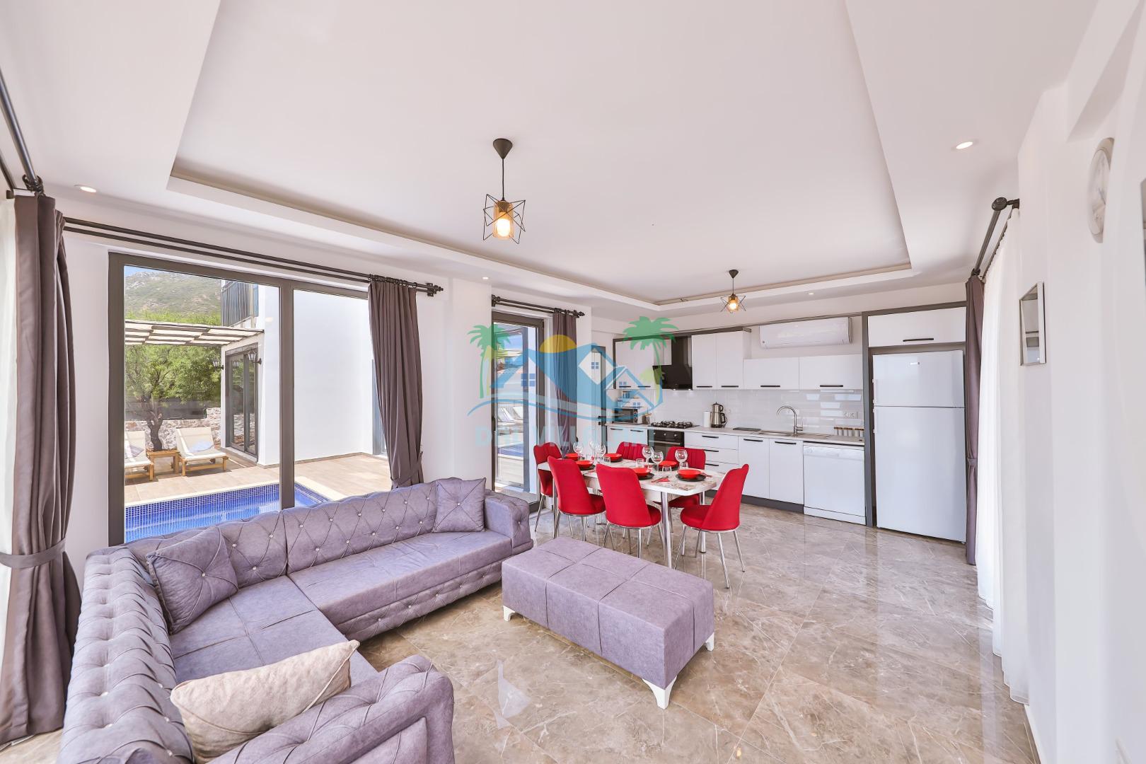 Açık Mutfak - Salon