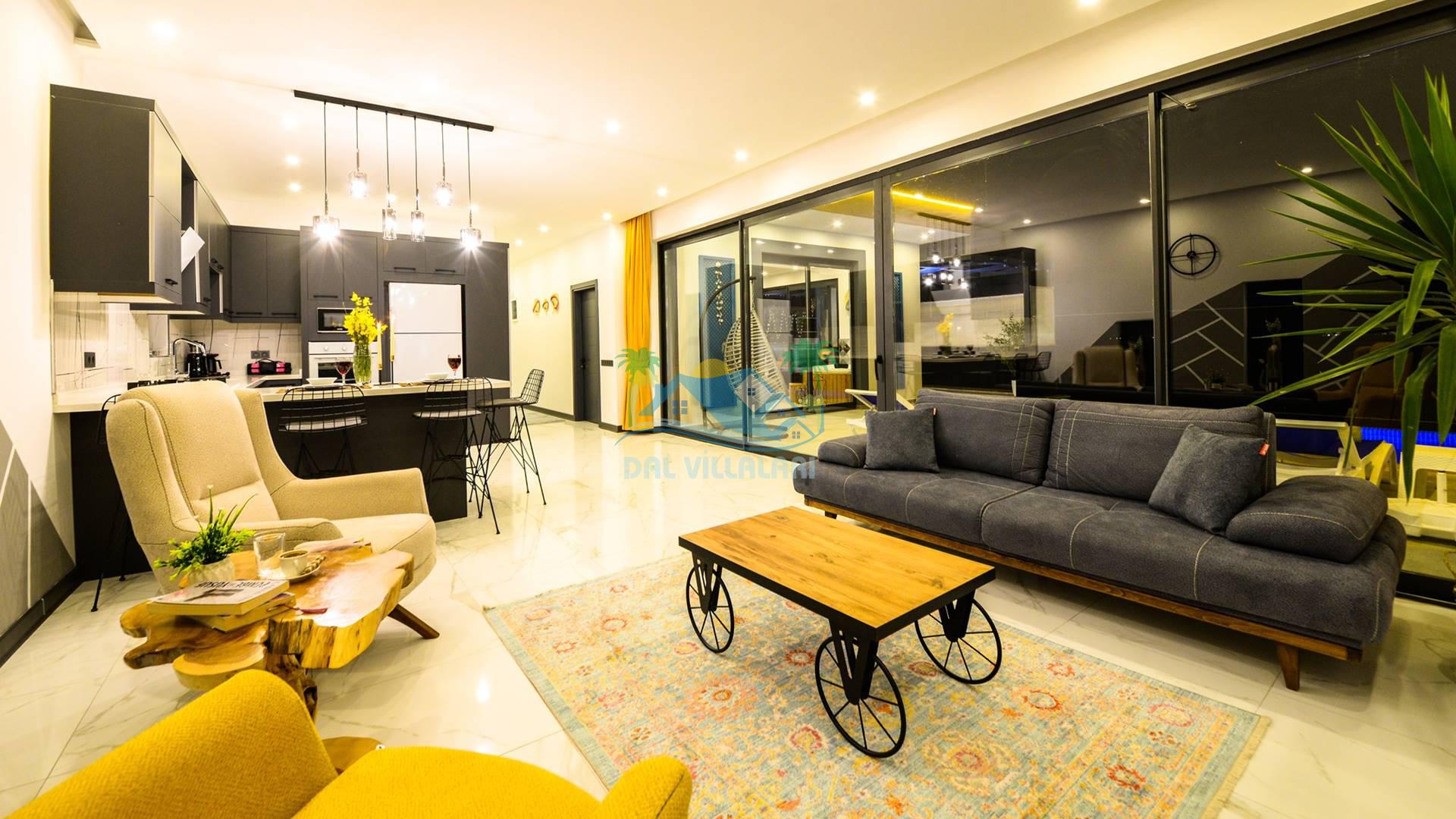 Açık Mutfak - Salon